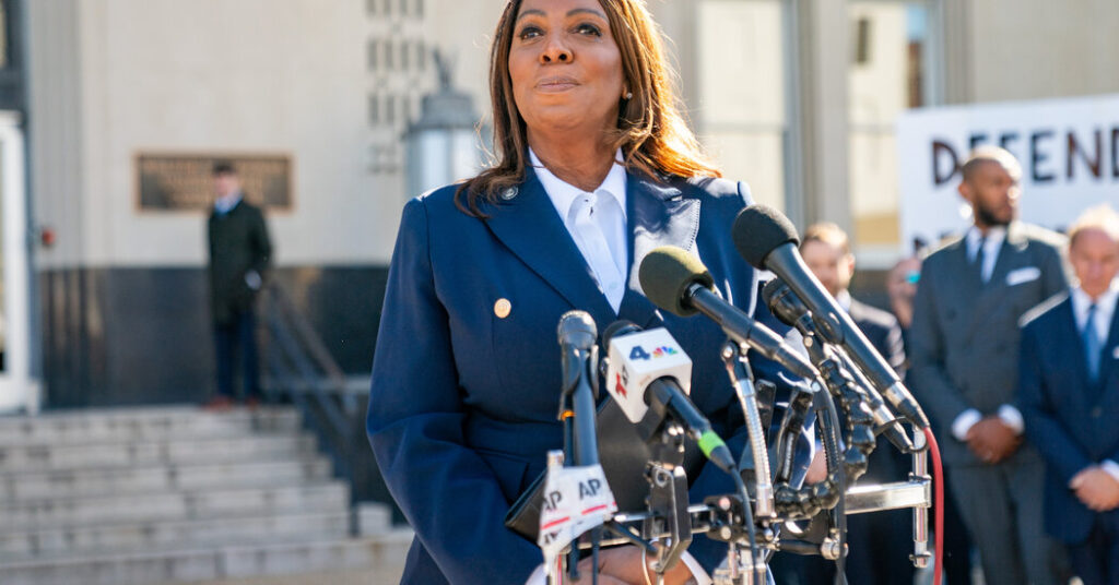 Grand Jury Said to Decline to Re-Indict Letitia James