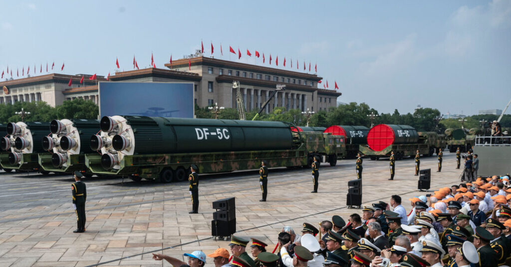 China Is Shifting Its Nuclear Forces to Swifter Footing, Pentagon Says