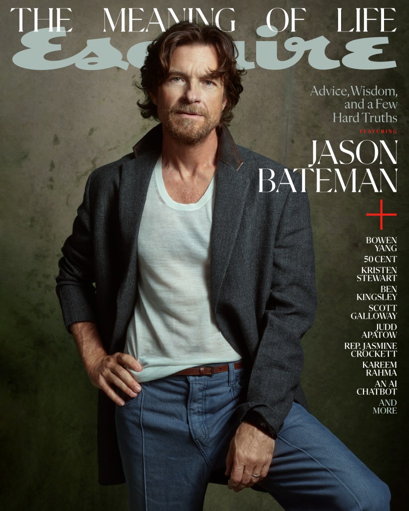Jason Bateman on the cover of Esquire magazine.