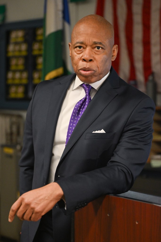 Mayor Eric Adams of New York City.