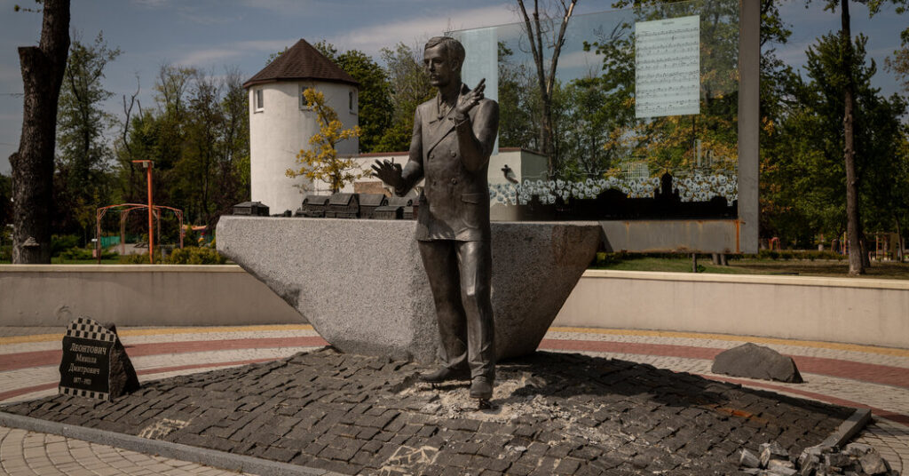 ‘Carol of the Bells’ Once Filled the Air Here. Now It’s Only Bombs.