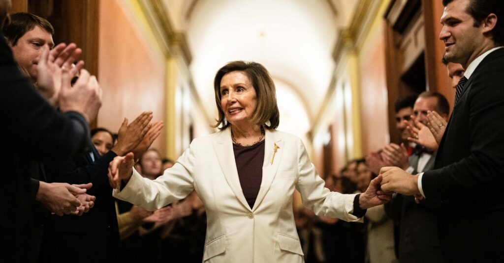 Looking Back at Nancy Pelosi’s Career, Through The Times