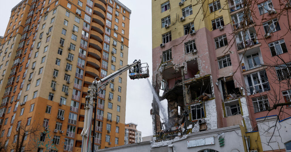 Russia Pummels Kyiv Before Trump-Zelensky Meeting