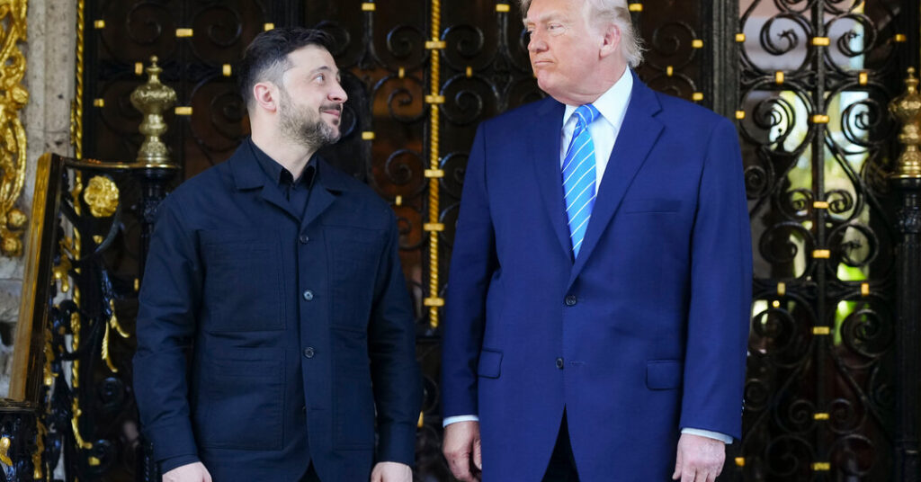 Trump and Zelensky Meet to Iron Out Peace Plan, but Deal Remains Elusive