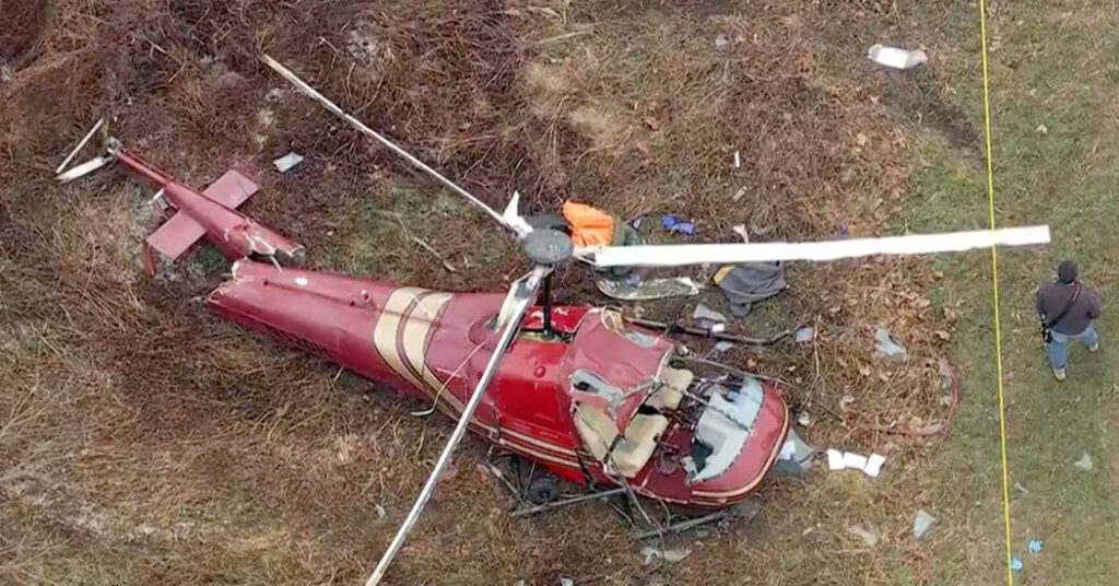 Pilot Is Dead After Helicopters Crash in New Jersey