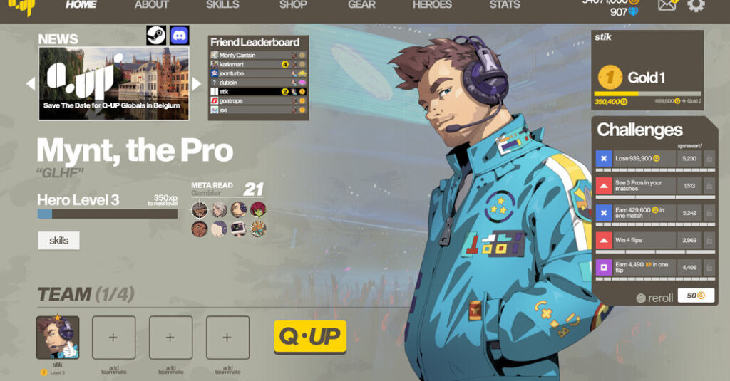 A Competitive Coin Flip League’s Satisfying Payoff