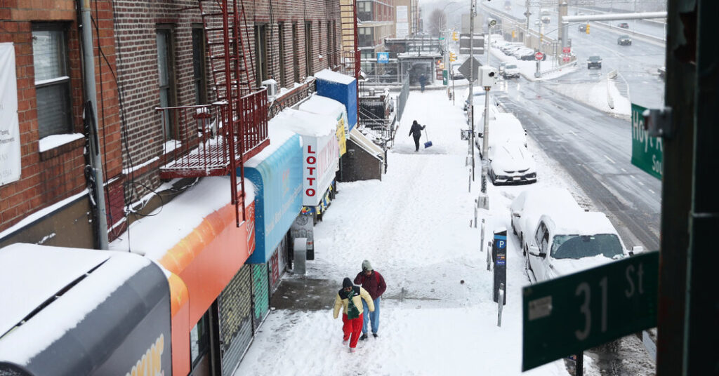 Parts of New York and New England Brace for Ice Storm