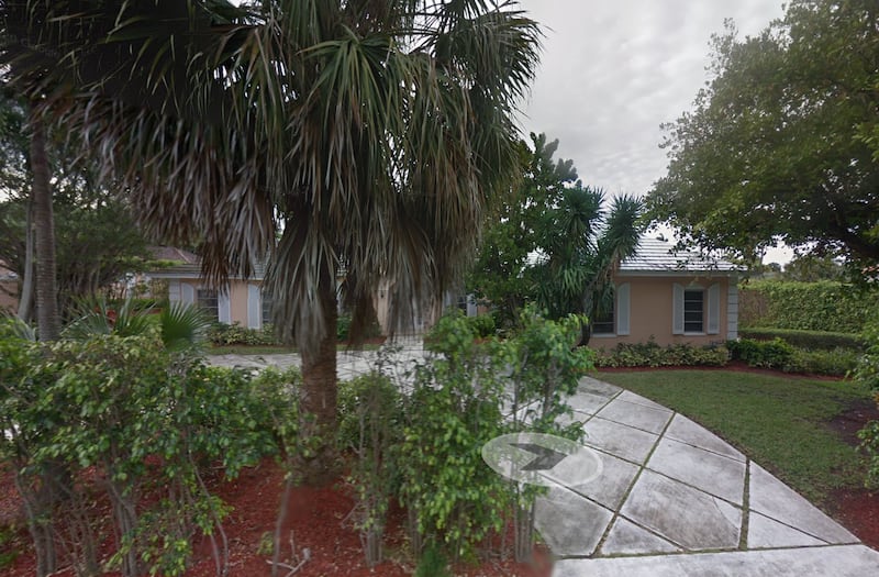 One of the Palm Beach houses Trump bought in 1993, which is now worth more than $8 million.