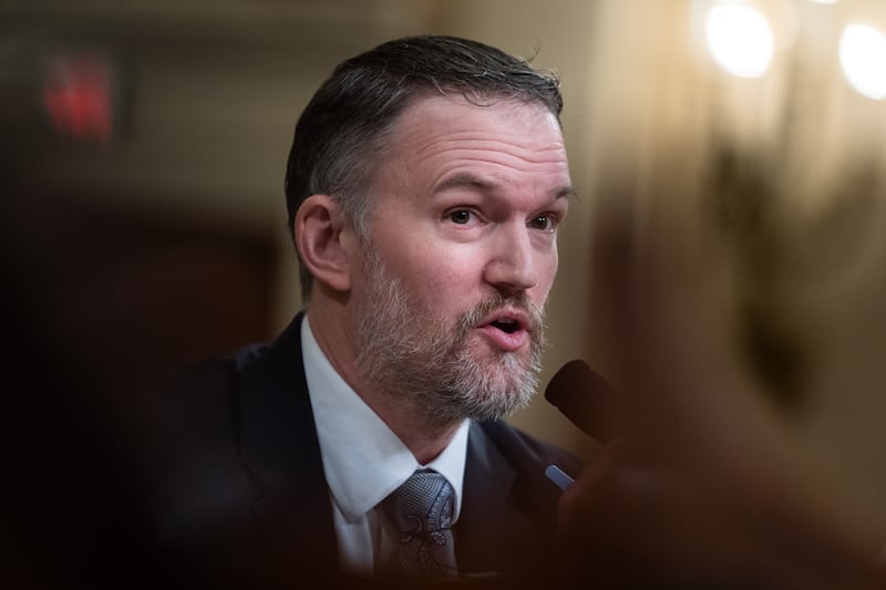 U.S. Trade Representative Jamieson Greer testifies during the Ways and Means Committee hearing on the