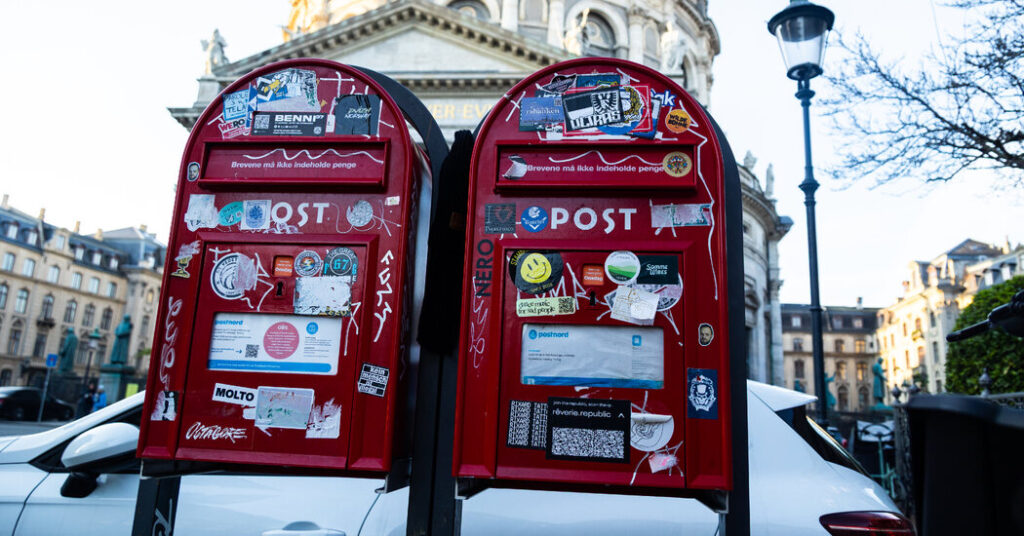Nostalgia in Denmark as Main Postal Carrier Ends Letter Delivery