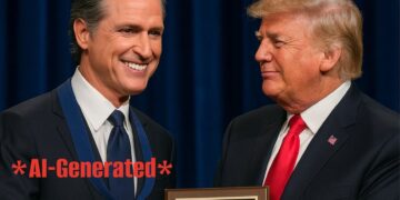 Newsom Mocks Trump With His Own Made-Up Peace Prize