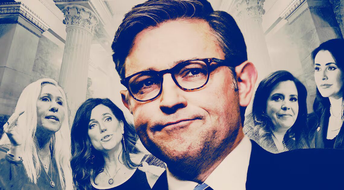 MAGA Mutiny Mounting as Female Leaders Turn on Mike Johnson