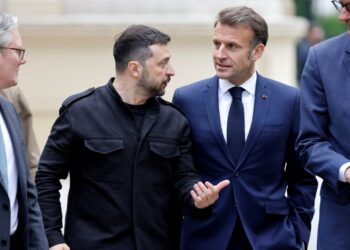 European leaders meet Zelensky amid Trump pressure on plan to halt war