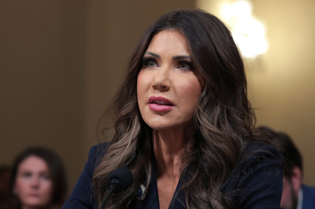 Highlights
Kristi Noem defends Trump’s immigration policies before departing early from hearing