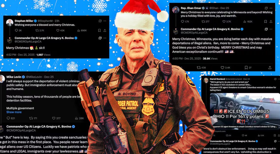 Trump’s Top Border Patrol Goon Spends Christmas Day Picking Fights Online