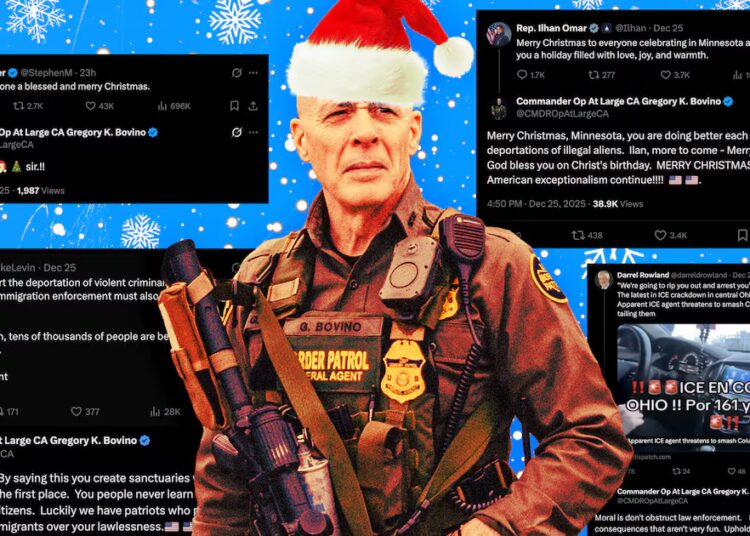 Trump’s Top Border Patrol Goon Spends Christmas Day Picking Fights Online