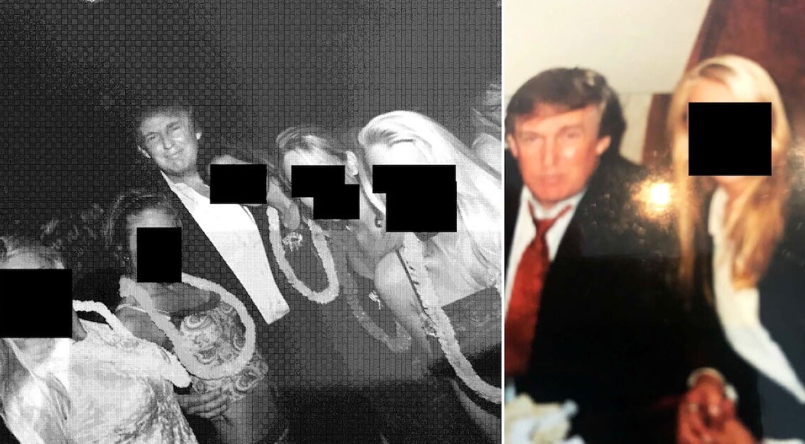 Trump Pictured With Mystery Women in Shock Epstein Photo Dump