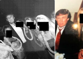 Trump Pictured With Mystery Women in Shock Epstein Photo Dump
