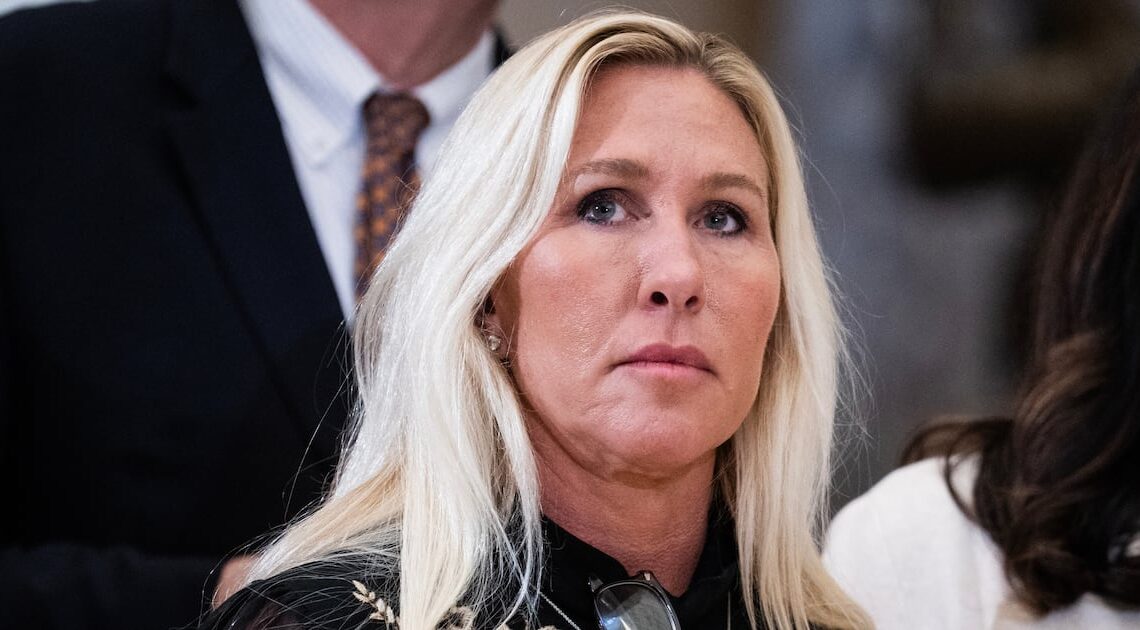 MTG Takes Inspiration From Newsom to Shut Down Trump