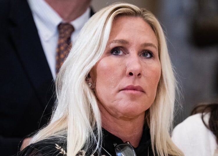 MTG Takes Inspiration From Newsom to Shut Down Trump