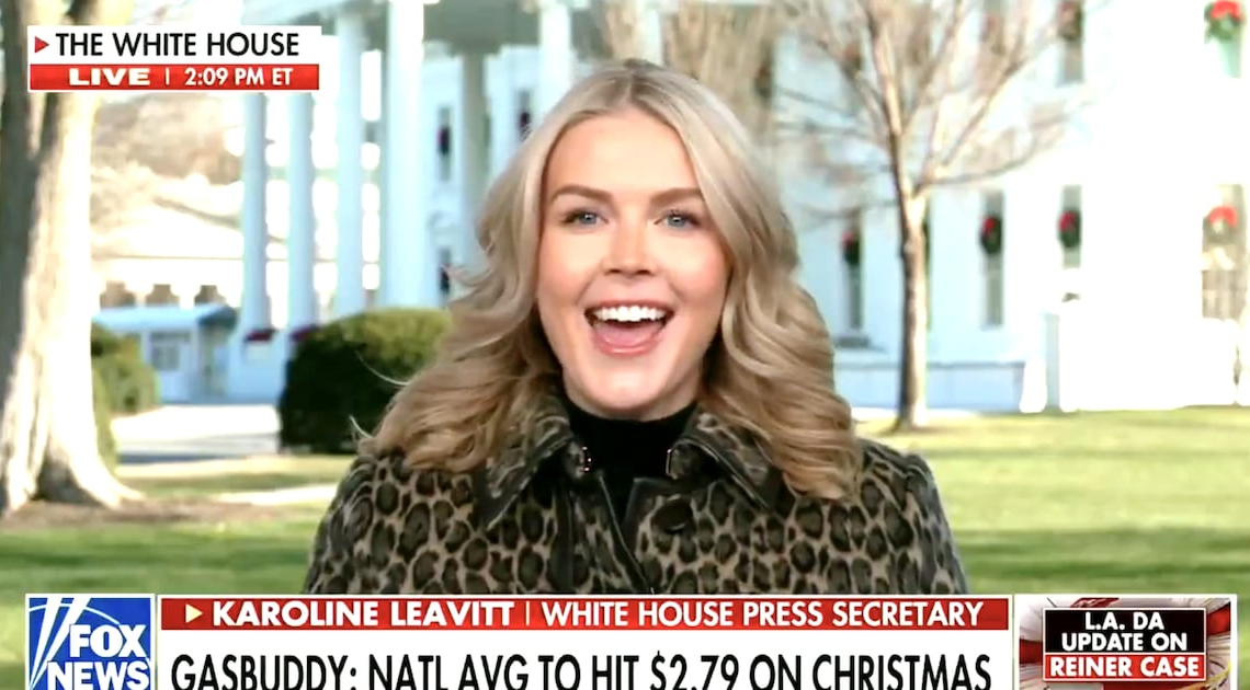 Karoline Leavitt Snubs Sarah Palin in Desperate Bid to Give Trump a Win