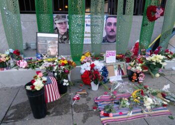 D.C. memorial for National Guard shooting victims draws sympathy, anger