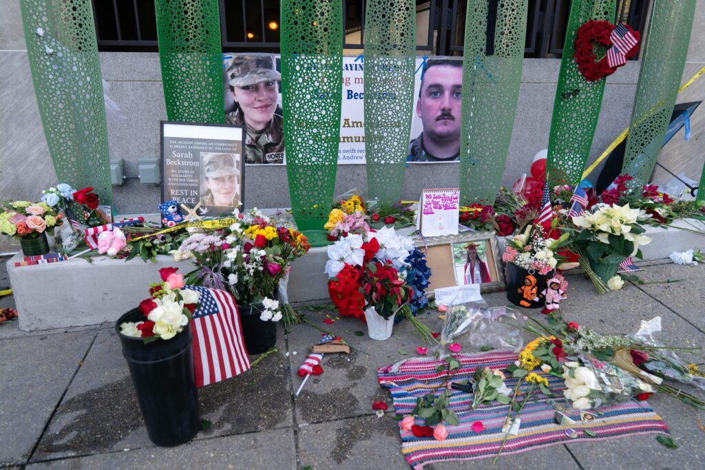 D.C. memorial for National Guard shooting victims draws sympathy, anger