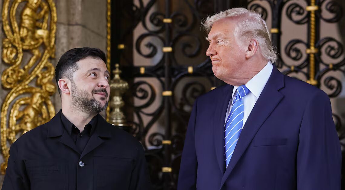 Zelensky Slyly Shuts Down Trump’s Tacky Mar-a-Lago Bragging
