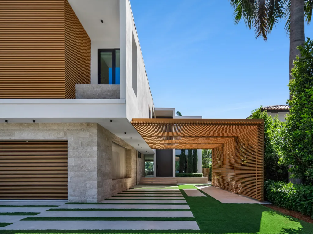  In Miami Beach, a four-bedroom, six-bathroom sanctuary at 94 S. Hibiscus Drive that's asking $24.5 million is luring longevity-minded buyers, thanks to its private UV sauna and cold plunge. 