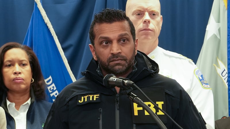 The FBI deputy director chalked the deeply critical leaked report on the leadership of FBI Director Kash Patel, pictured Nov. 27, up to “gossipy nonsense" released by those upset by changes at the bureau.