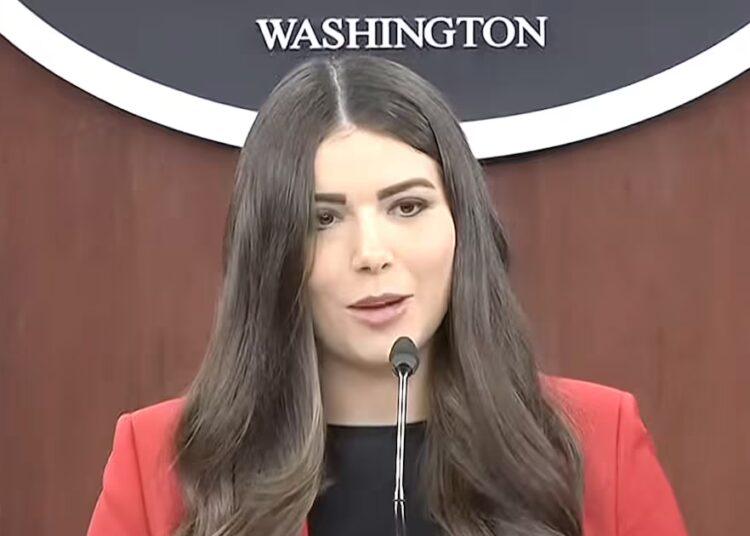 Pentagon Pete Mouthpiece Mocked for Softball Podium Debut