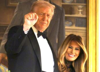 Melania Posts Doctored Video to Make Trump, 79, Look Even Older