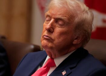 See Every Angle of Donald Trump, 79, Nodding Off in His Own Cabinet Meeting