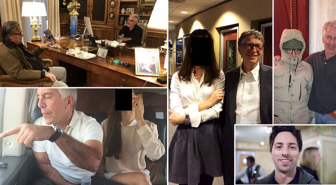 Epstein’s Powerful Pals Exposed in New Creepy Photo Dump
