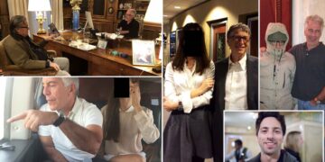 Epstein’s Powerful Pals Exposed in New Creepy Photo Dump