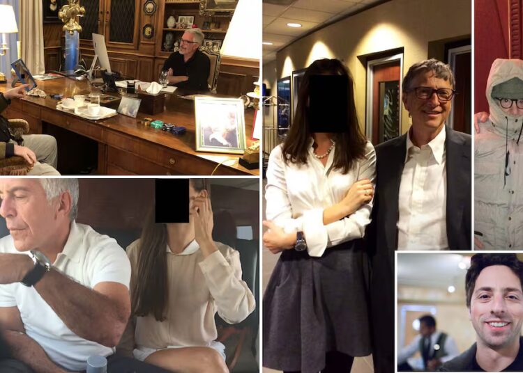 Epstein’s Powerful Pals Exposed in New Creepy Photo Dump