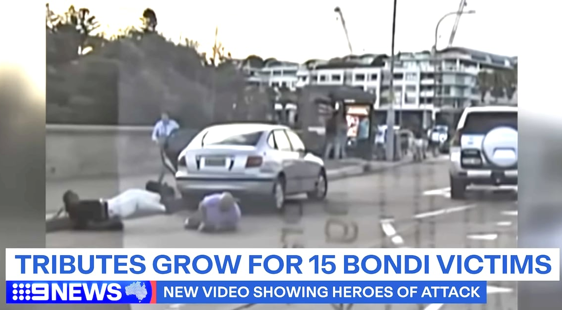 Dramatic Dashcam Footage Shows Horror Moment Before Sydney Rampage