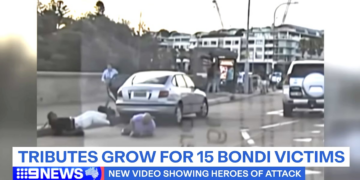 Dramatic Dashcam Footage Shows Horror Moment Before Sydney Rampage
