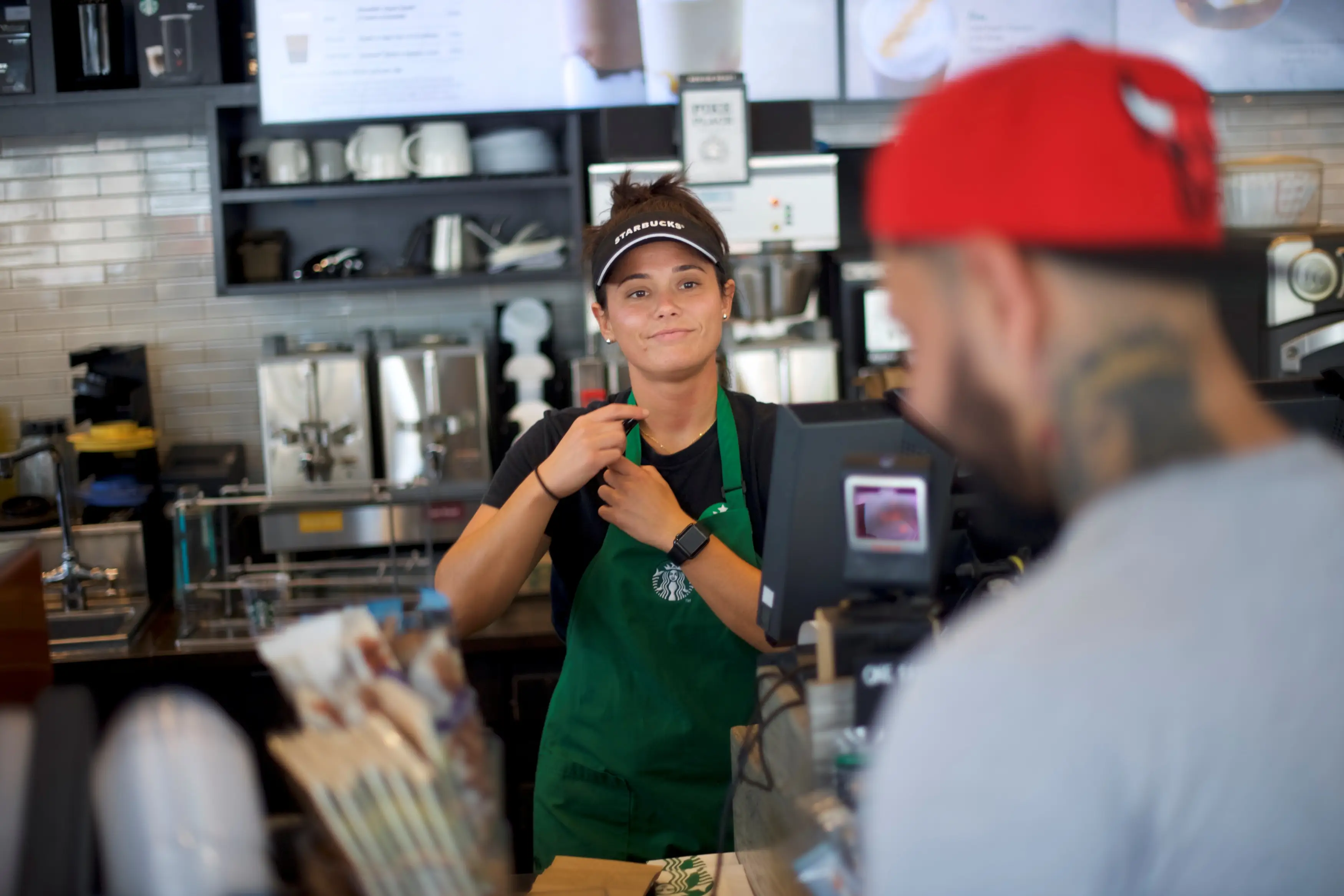 Starbucks barista
