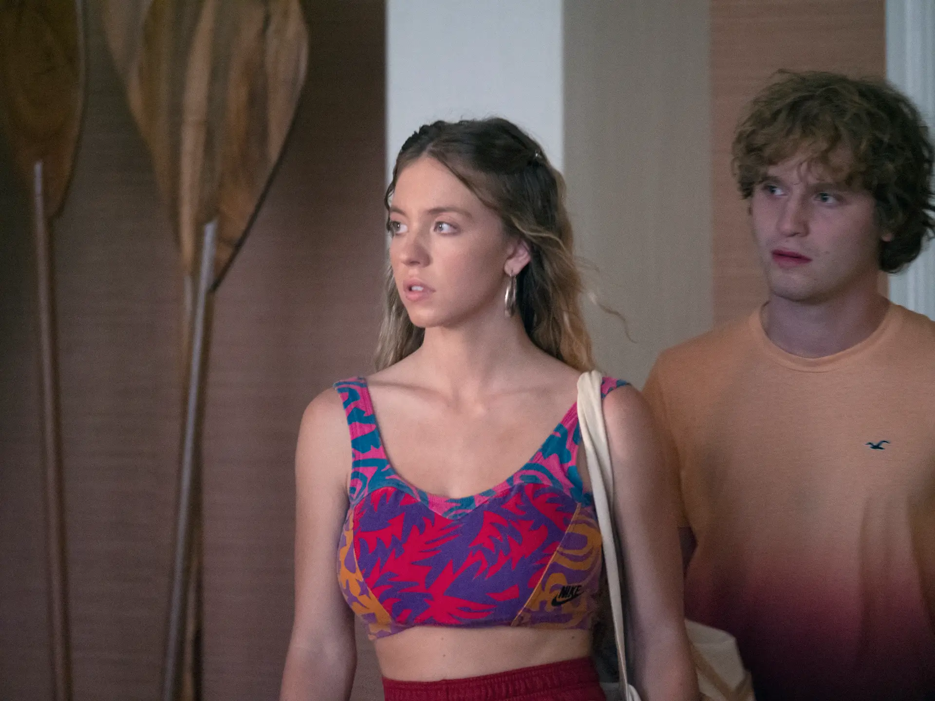 Sydney Sweeney and Fred Hechinger on season one of 