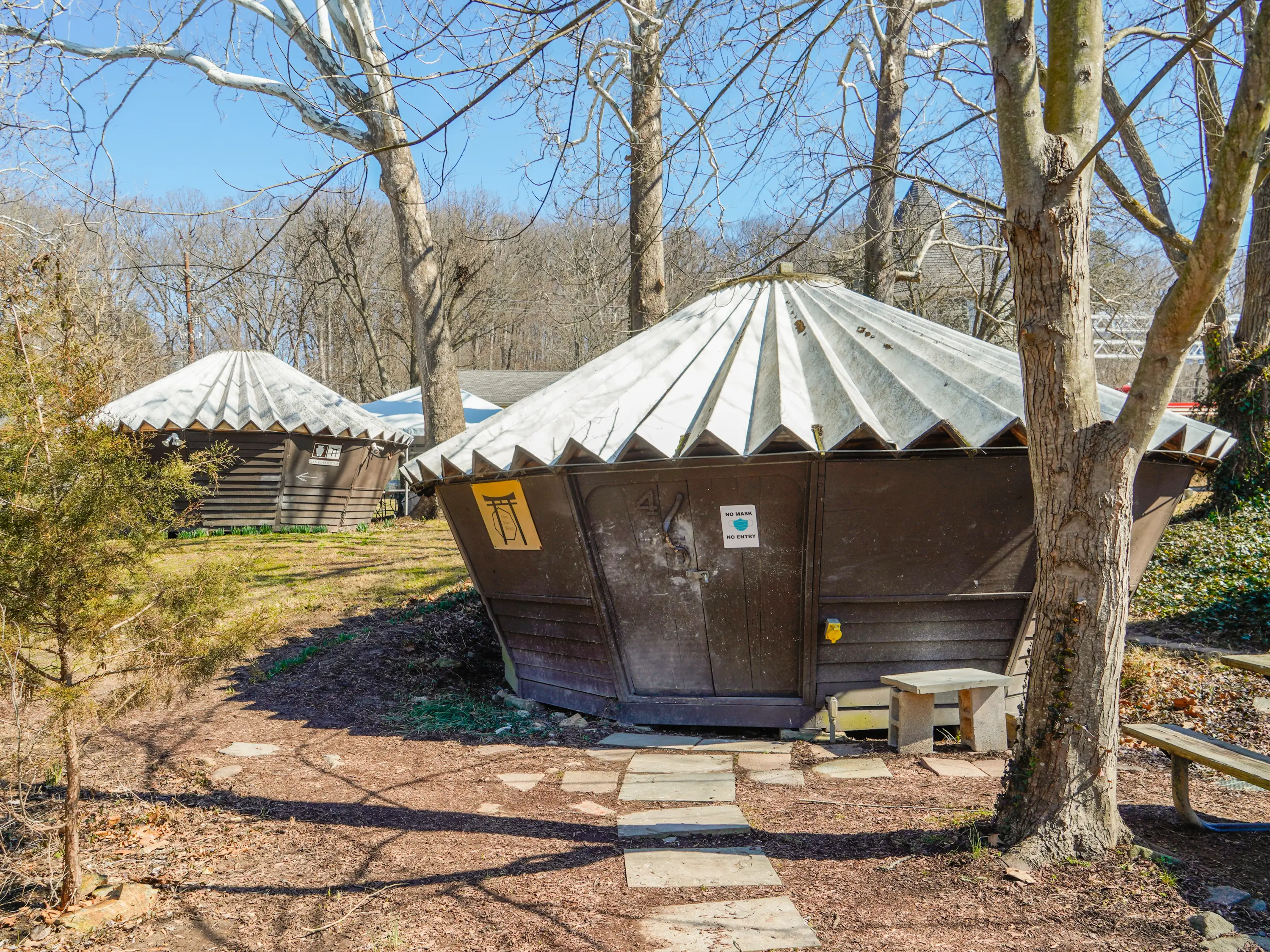 Yurts at Glen Echo Park