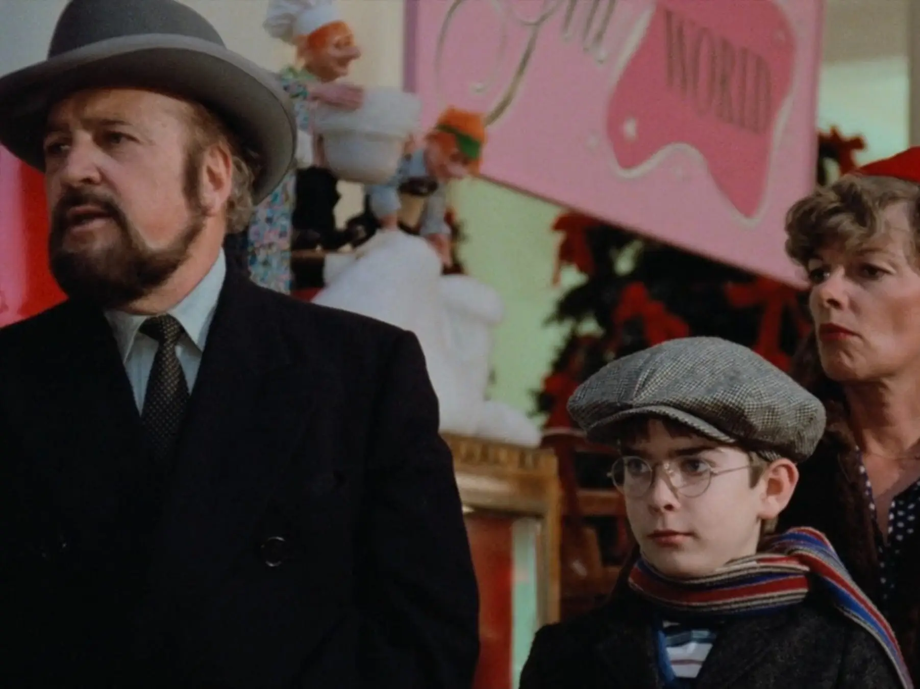 jean shepherd and leigh brown in a Christmas story