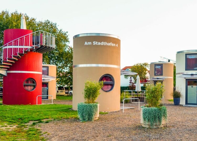 I spent 2 nights in a 2-story, 100-square-foot tiny home in Germany. It was much smaller than any I’ve seen in the US.