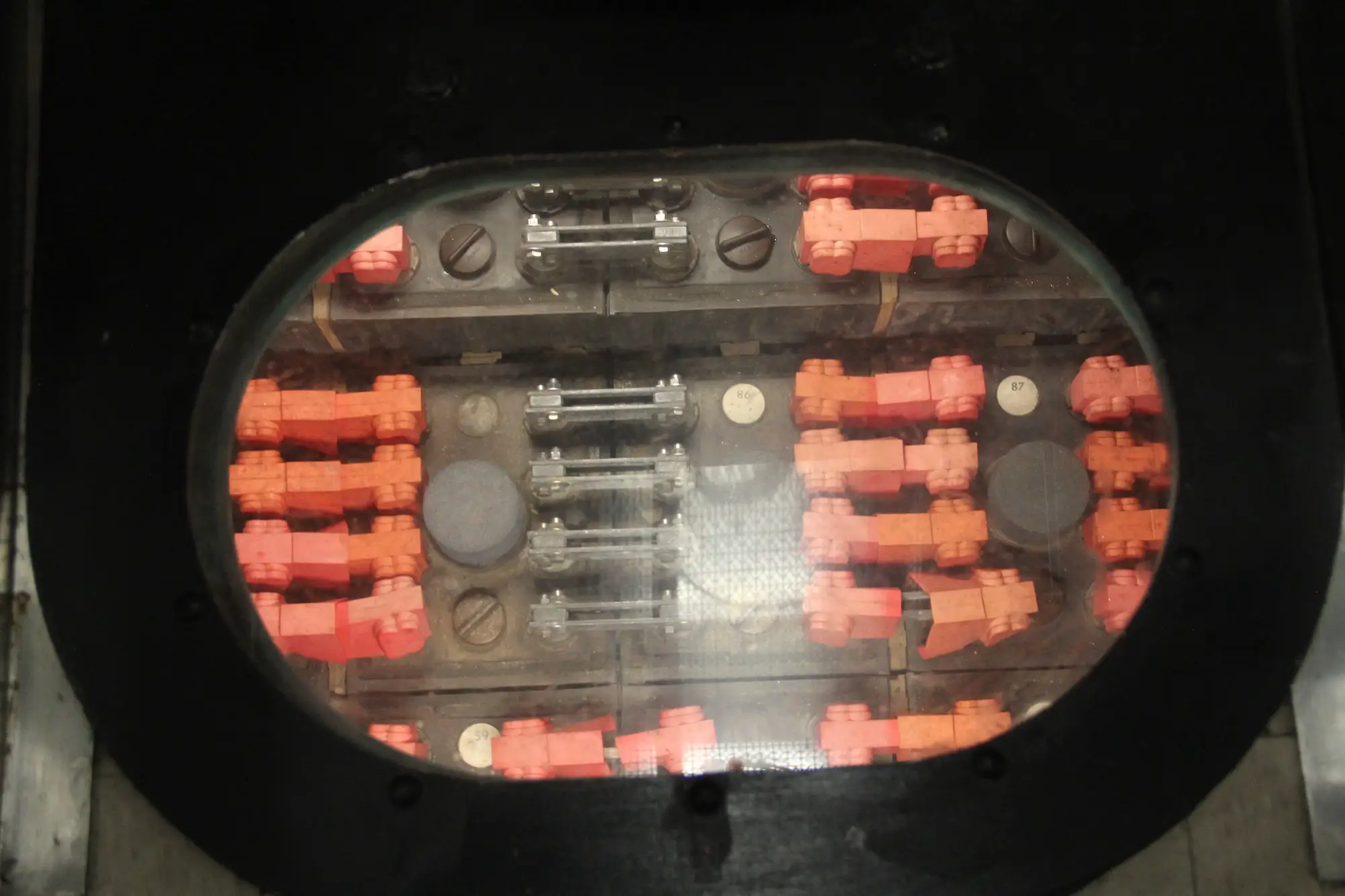 The battery well on the USS Nautilus.