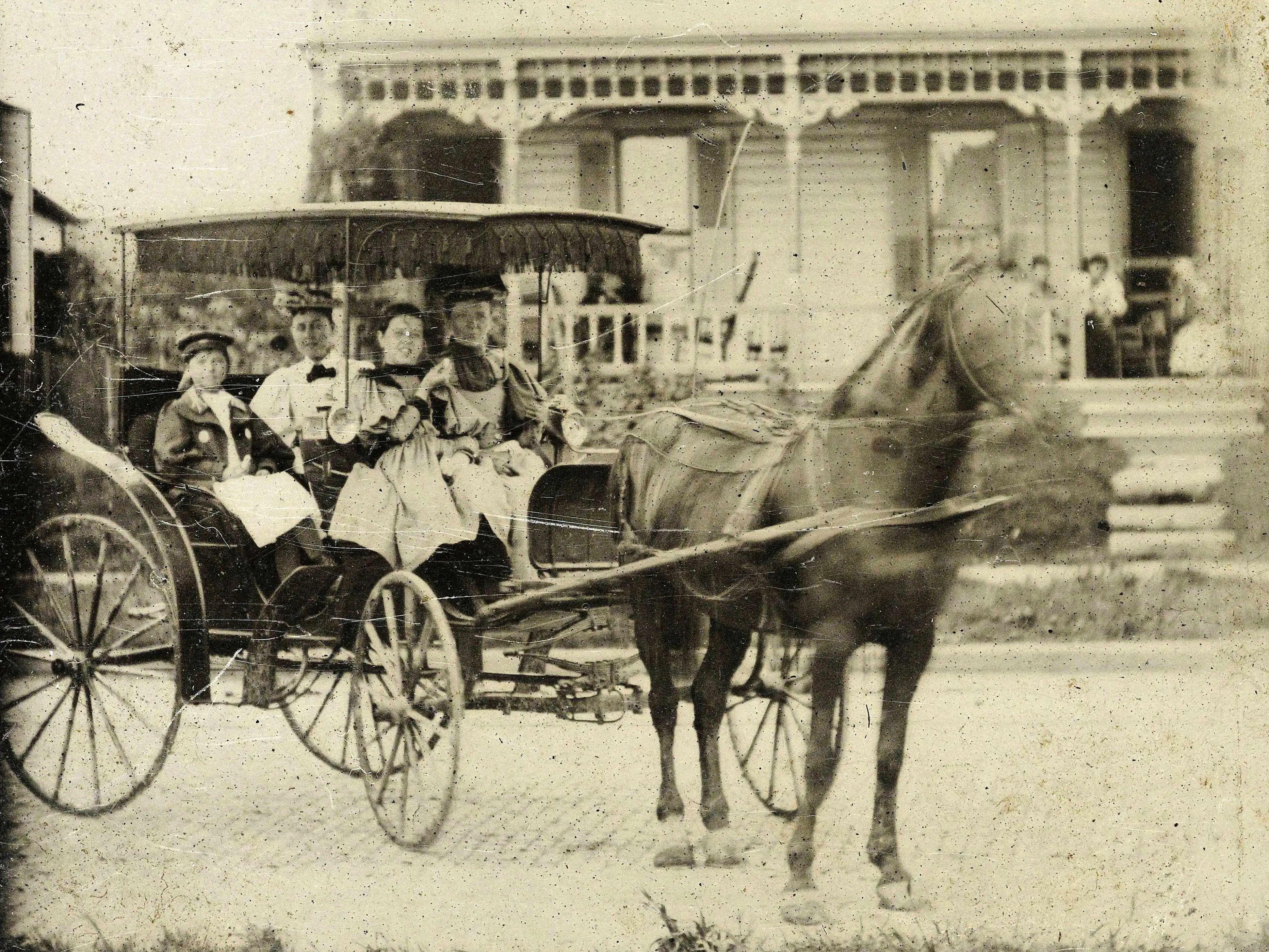 horse and buggy 1870