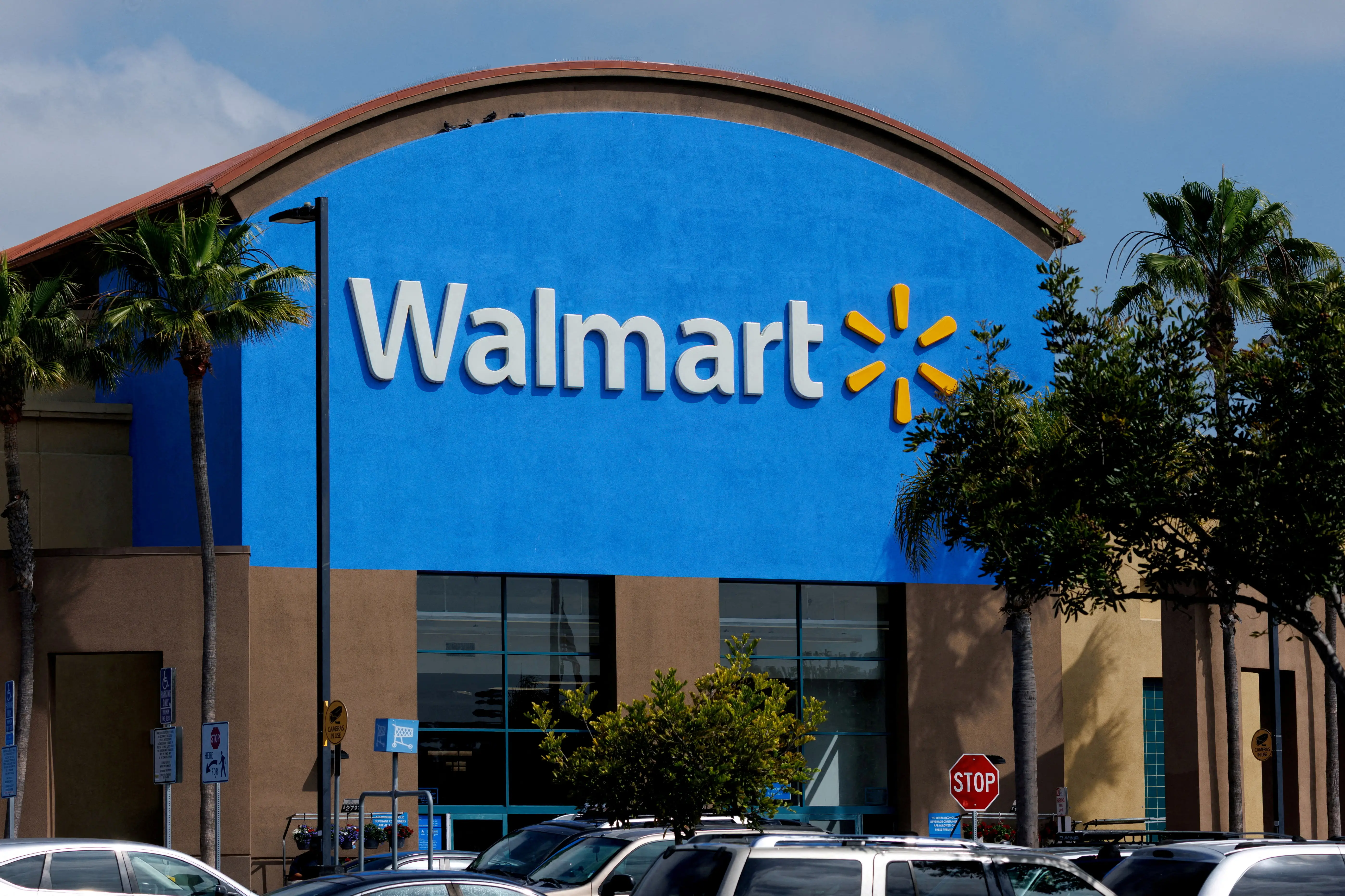 A Walmart store in Oceanside, California