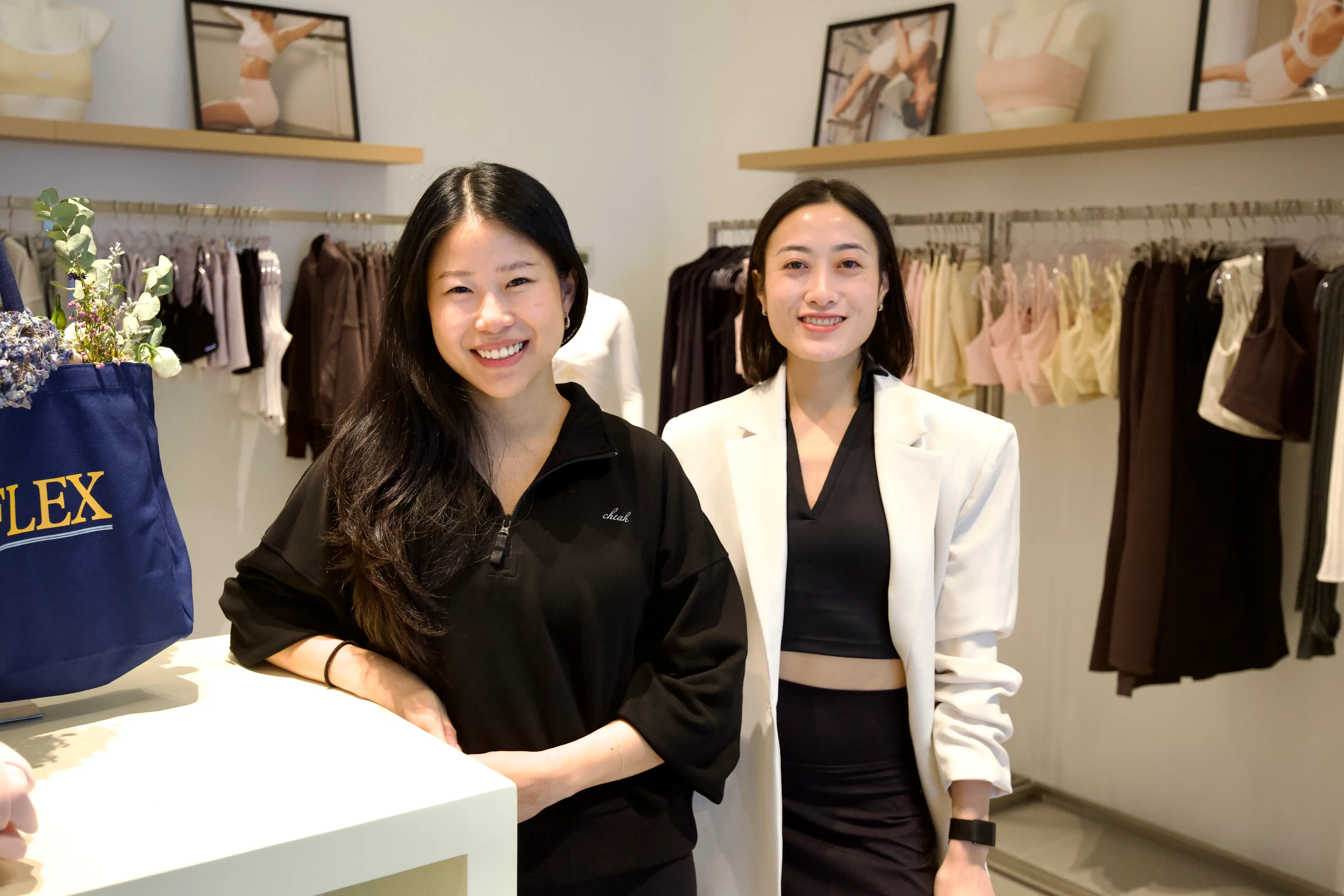 Tiffany Chng and Olivia Yiong, the founders of Cheak.