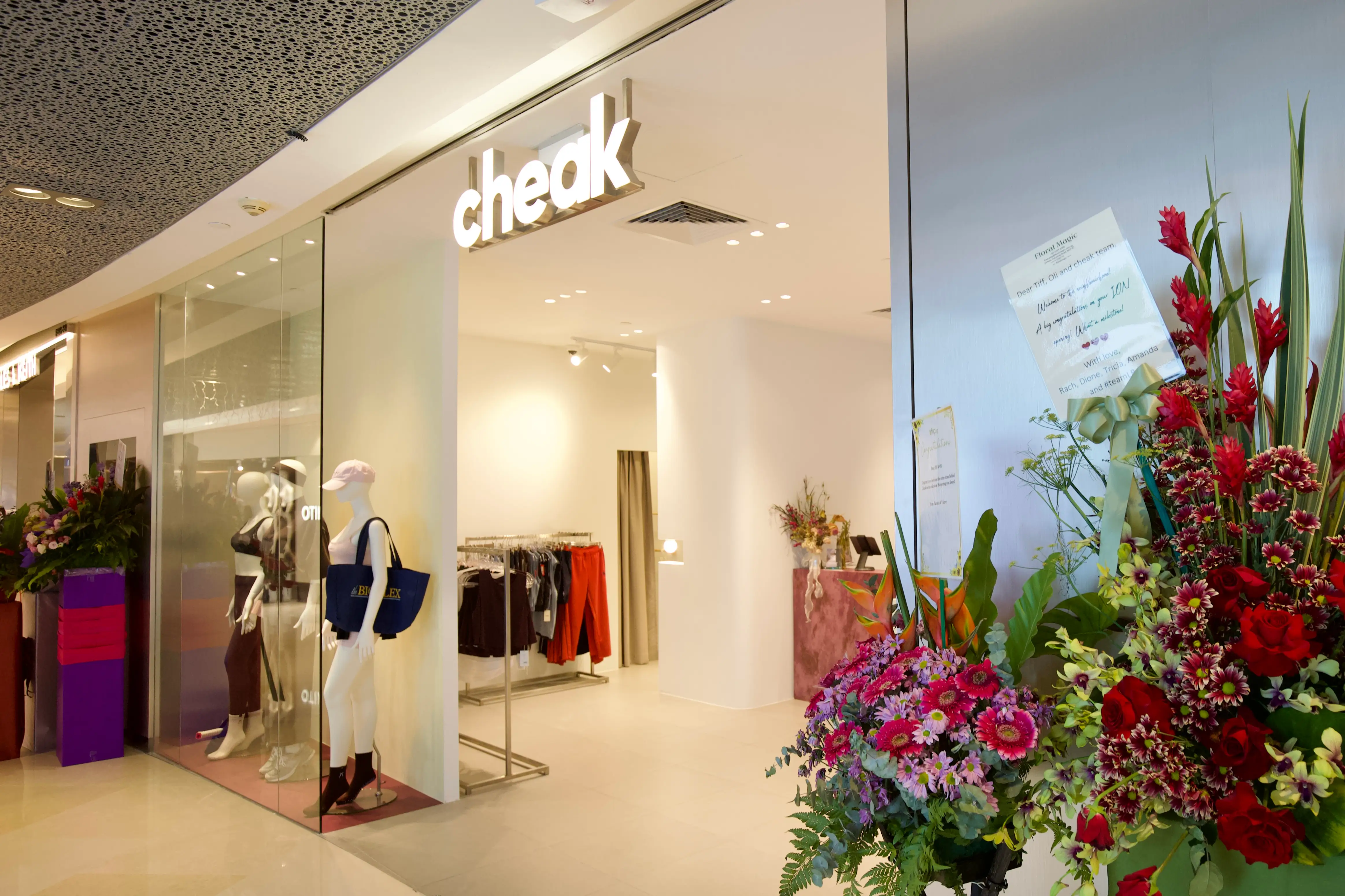 Cheak's store in Ion Orchard mall, Singapore.