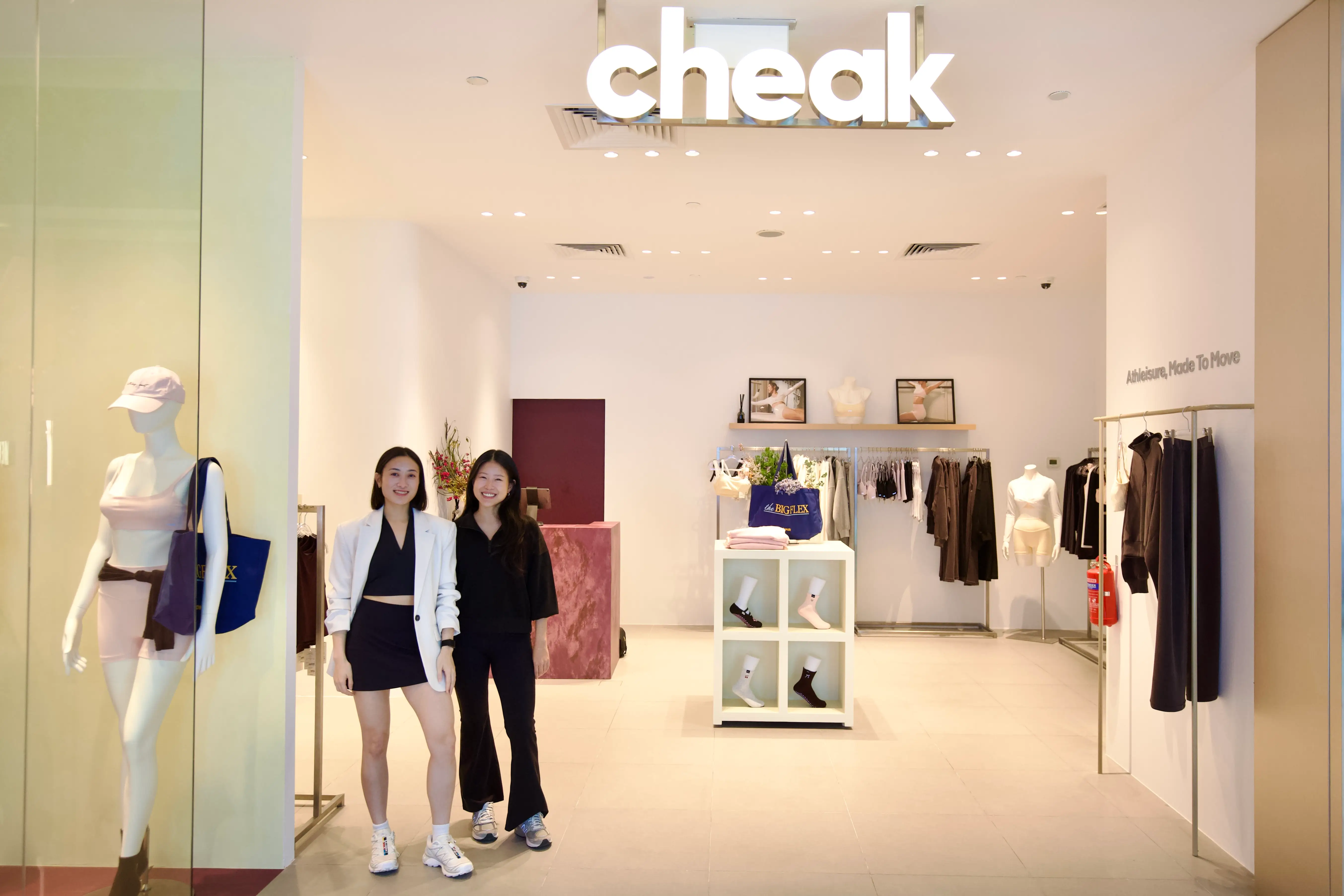 Yiong and Chng in front of their new store in ION Orchard.