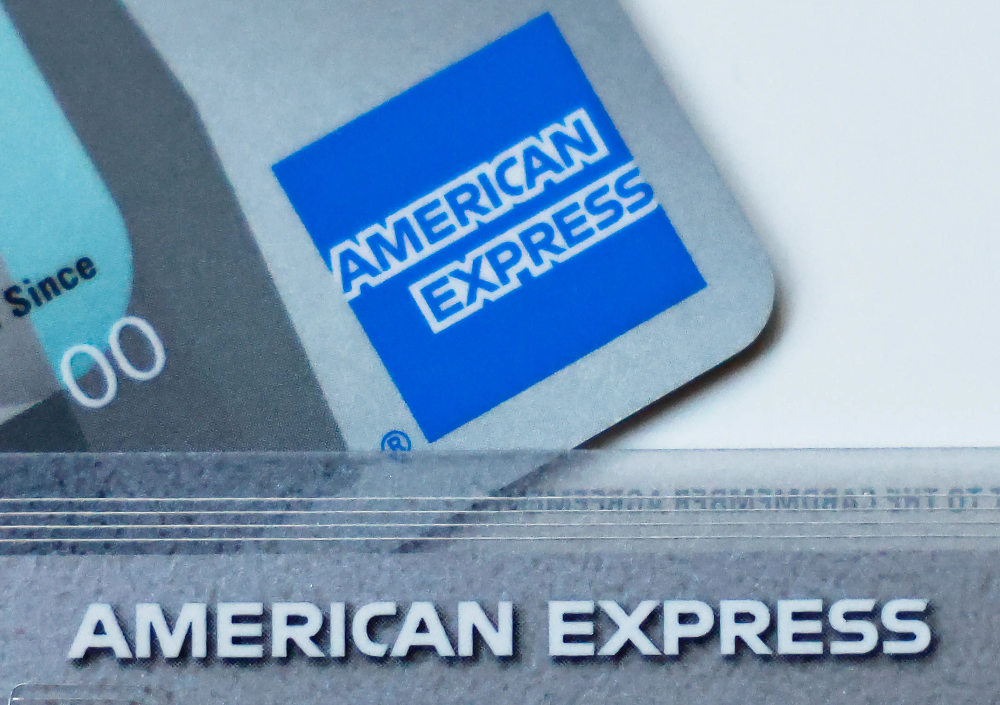 American Express credit cards.